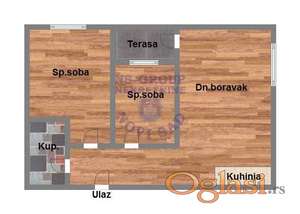 Trosoban 50m2 Sremska Kamenica